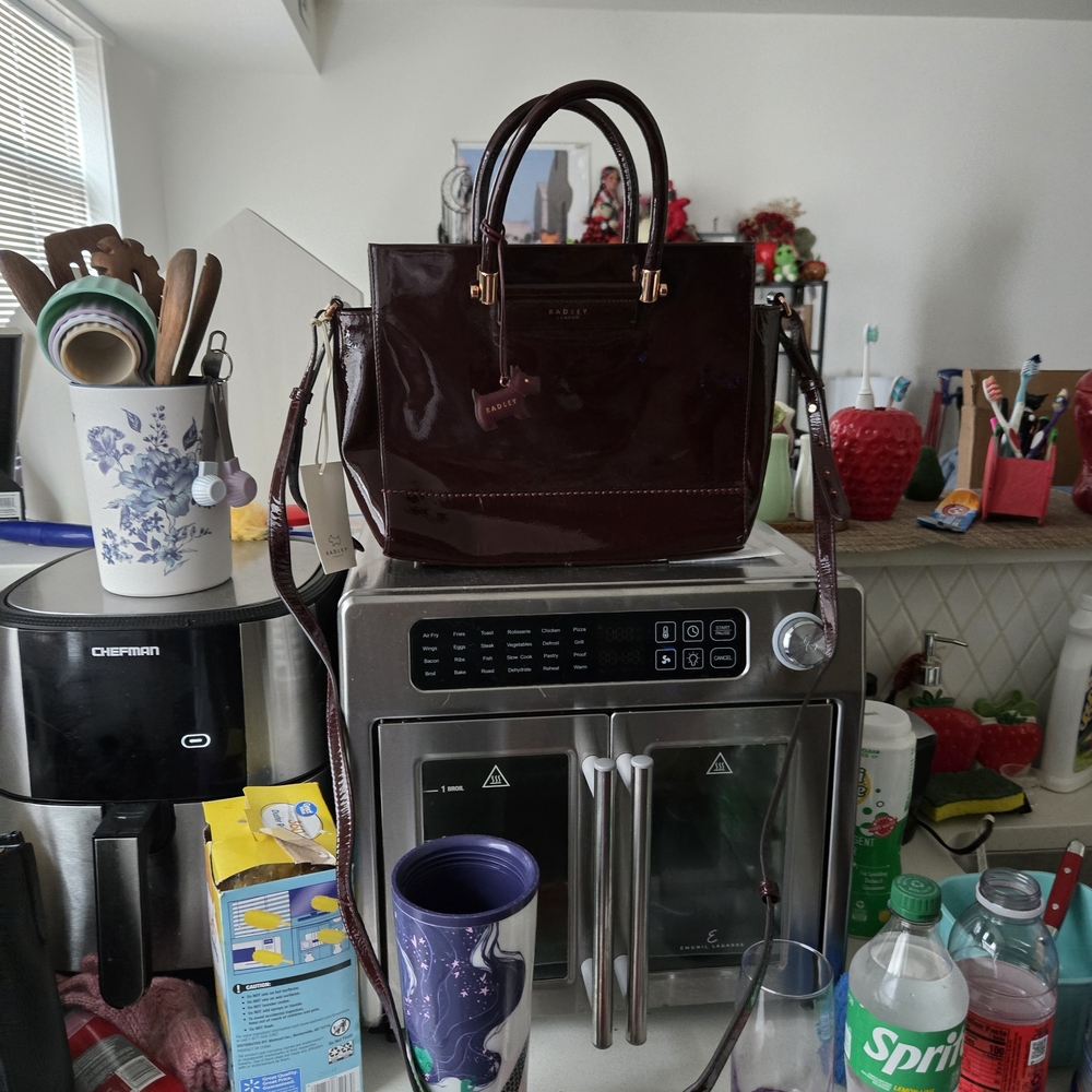 Burgundy Satchel Bag